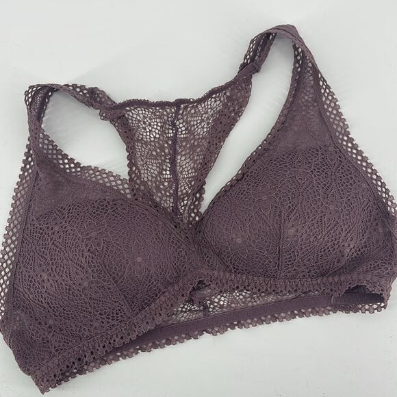 Victoria’s Secret lace lined racerback bralette bundle (2)  sz M - Picture 6 of 7